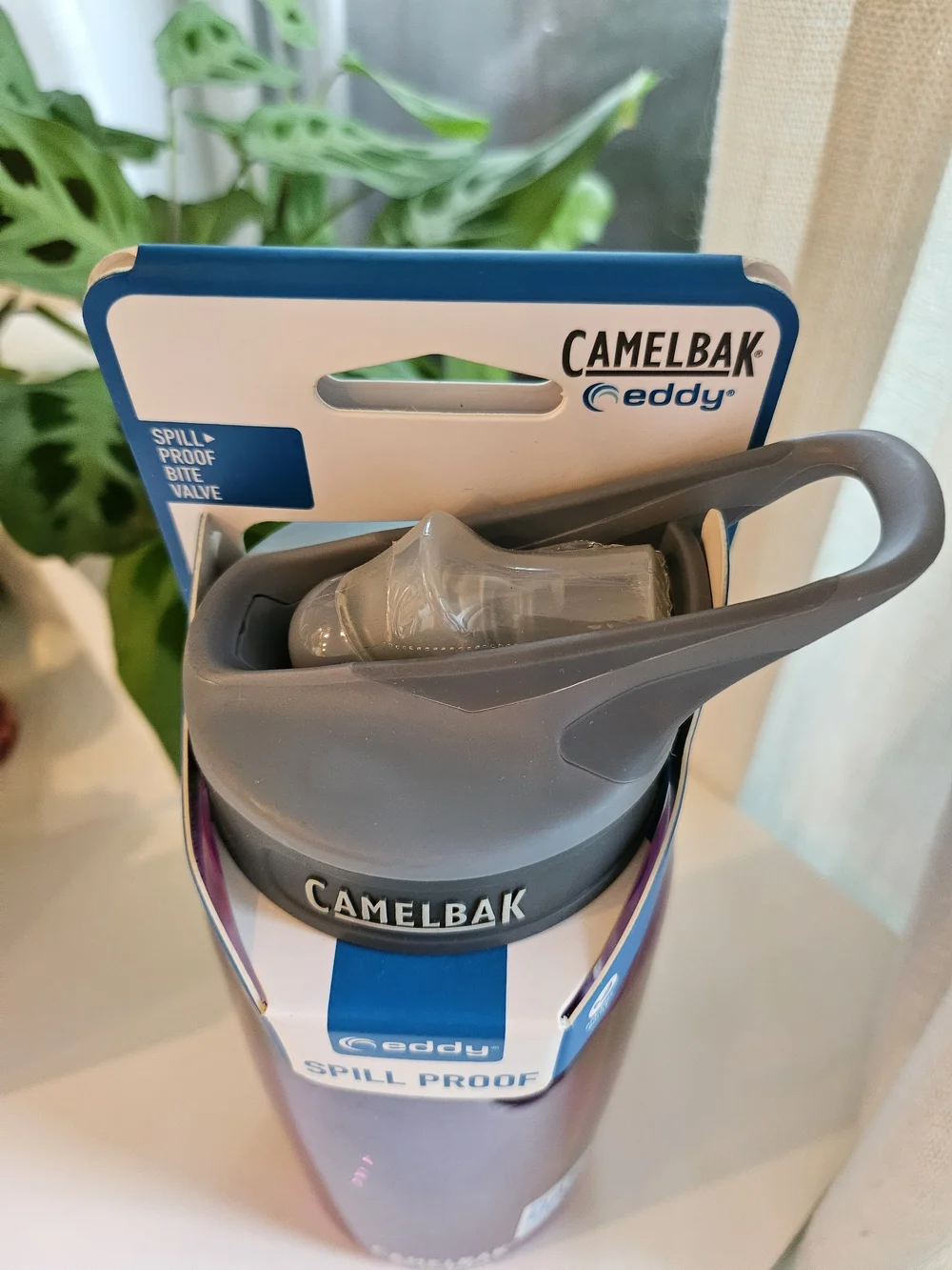 Deadstock CamelBak Eddy 1L Water Bottle Royal Lilac Purple 32oz Classic Nwt